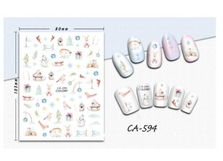 3D Nail Stickers - CA-594
